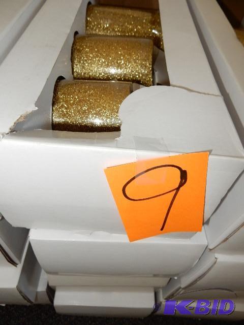 Gold sparkle Pillars