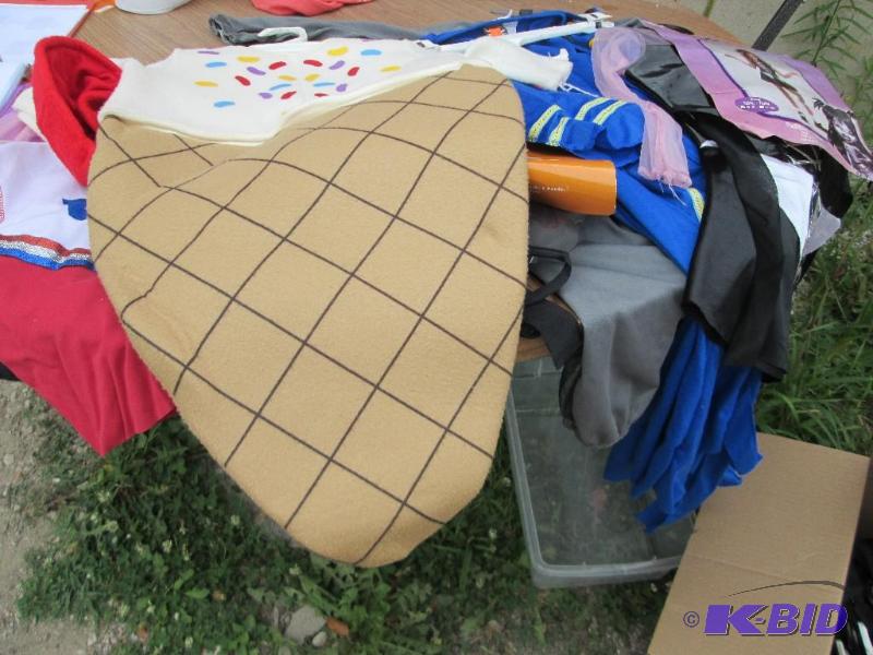 mixed lot of costumes and accessories...