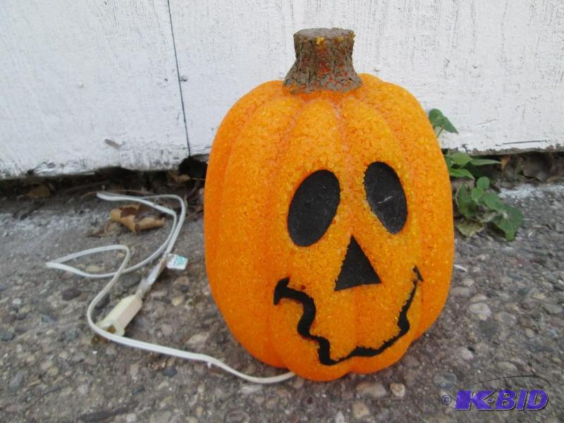 light up plastic pumpkin mold...