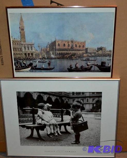 lot 17 image: These 2 pieces of art were brought back from ...