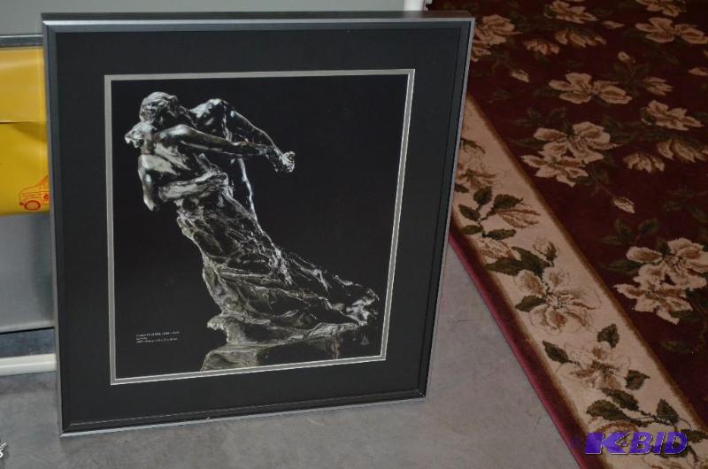 lot 33 image: Framed Art says Camille CLAUDEL (1864-1943 )L...