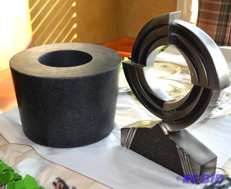 lot 39 image: 2 Pieces of modern Art pieces. One appears to...