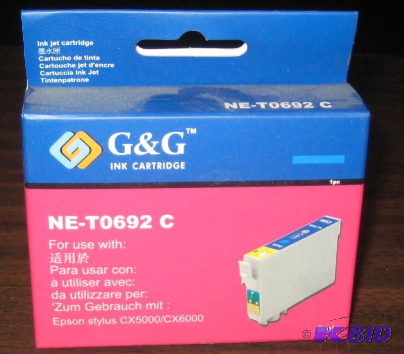 C&G Inkjet Cartridge NE-T0692 C Cyan (Blue)