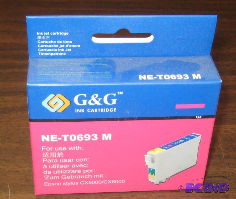 C&G Inkjet Cartridge NE-T0693 M Magenta (Red)