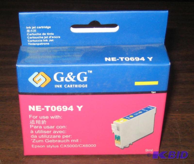 C&G Inkjet Cartridge NE-T0694 Y (Yellow)