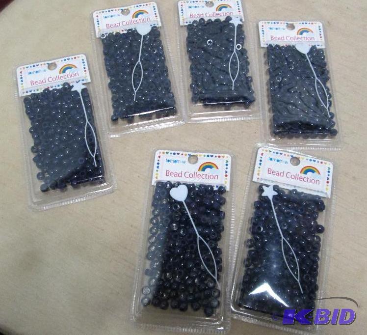 lot 11 image: Qty 6 Navy bead collection...