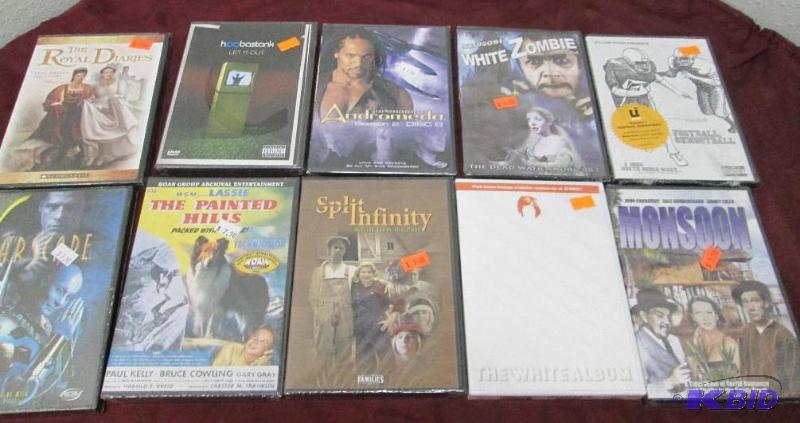 lot 113 image: Qty 12 Football Shmootball, White Zombie, The...
