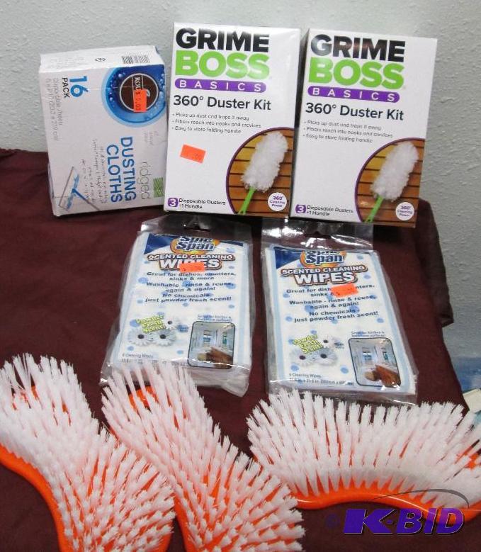 lot 133 image: Qty 2 Grim Boss Basics 360 duster kit, Roundy...