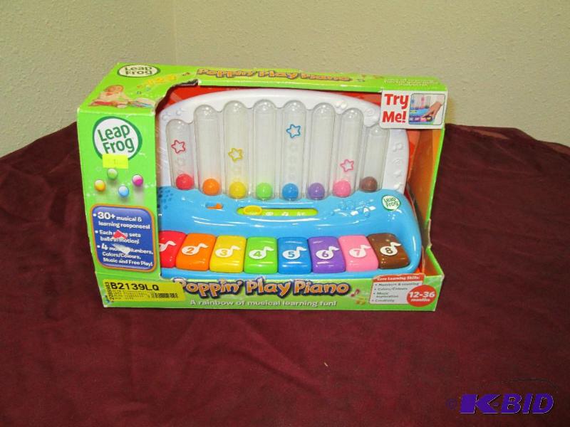 lot 139 image: Leap Frog poppin play piano Age group 12-36 ...