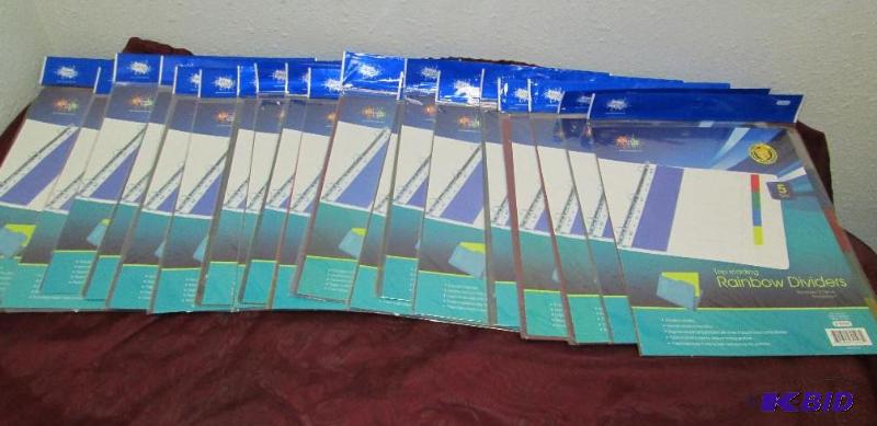 lot 157 image: Qty 20 kaizen Top Loading dividers...