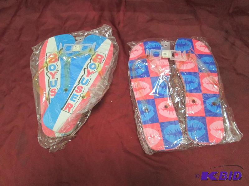 lot 301 image: 1 pair of Boyuser ( Pink, blue, and White) 1 ...
