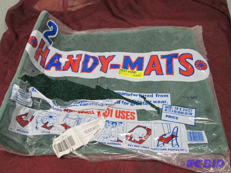lot 302 image: Qty 1 -2 Handy-mats Size 18 by 2427...