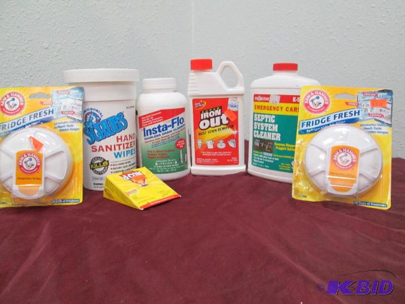 lot 346 image: Qty 1 Insta-Flo odorless drain cleaner, one R...