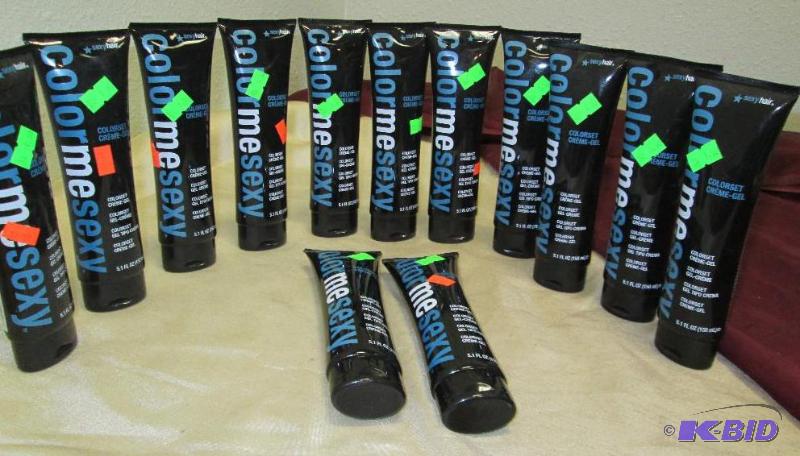 lot 59 image: Qty 13 Color me sexy-color set creme-gel...