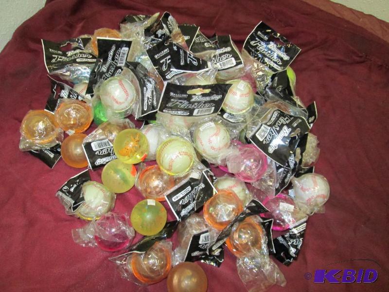 lot 98 image: Qty 66 bouncing balls- batteries are dead No ...