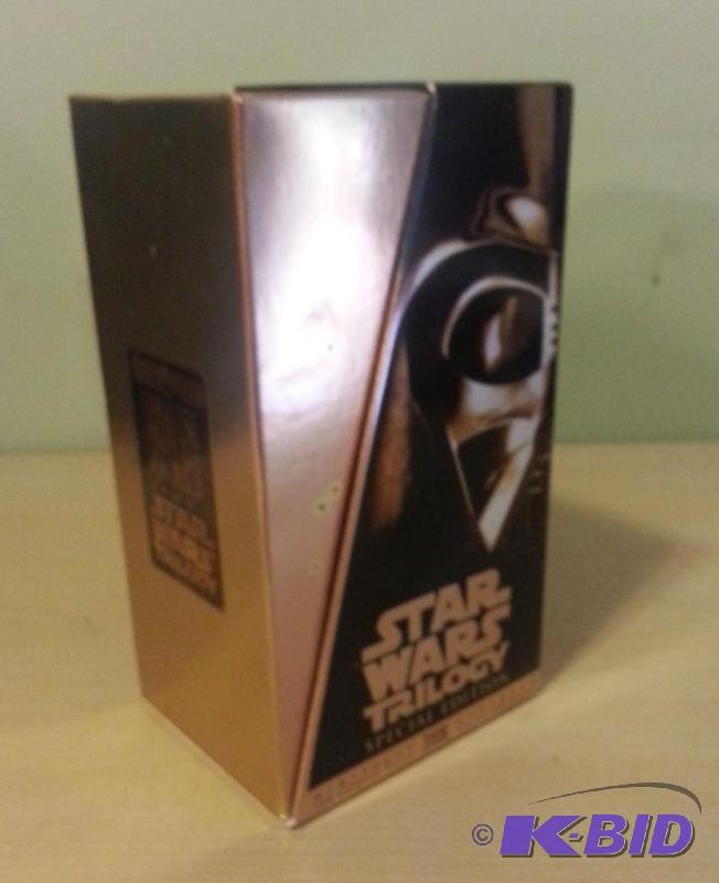 lot 100 image: Star Wars Trilogy Special Edition VHS 3 pack...