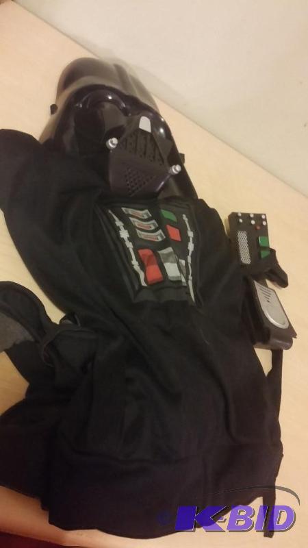 lot 121 image: Darth Vader Halloween Costume, comes with mas...