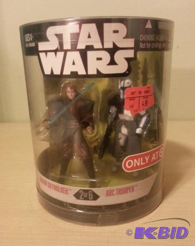 lot 127 image: Star Wars Order 66 Target Exclusive 2 pack wi...