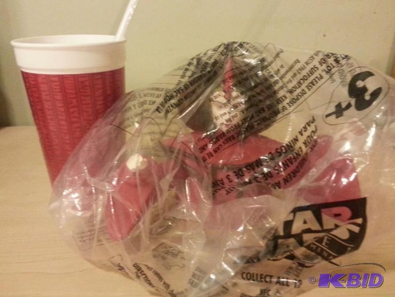 lot 129 image: Queen Amidala Cup Topper with cup and Straw f...