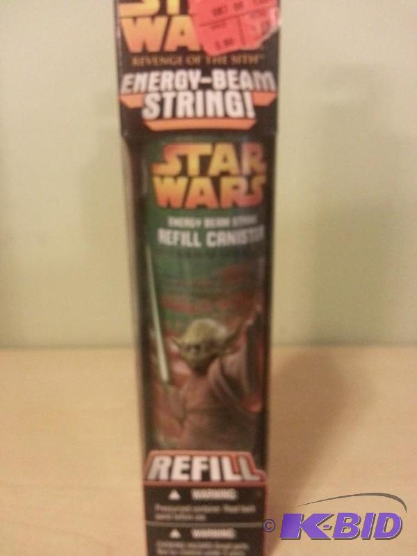lot 13 image: Star Wars Energy-Beam String Refill Canister...
