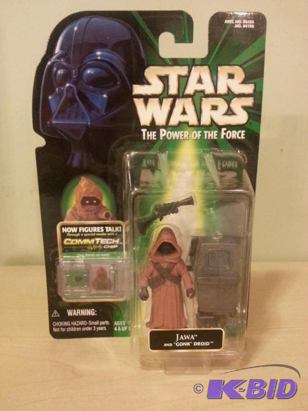lot 143 image: Star Wars Power of the Force Figure Jawa wit...