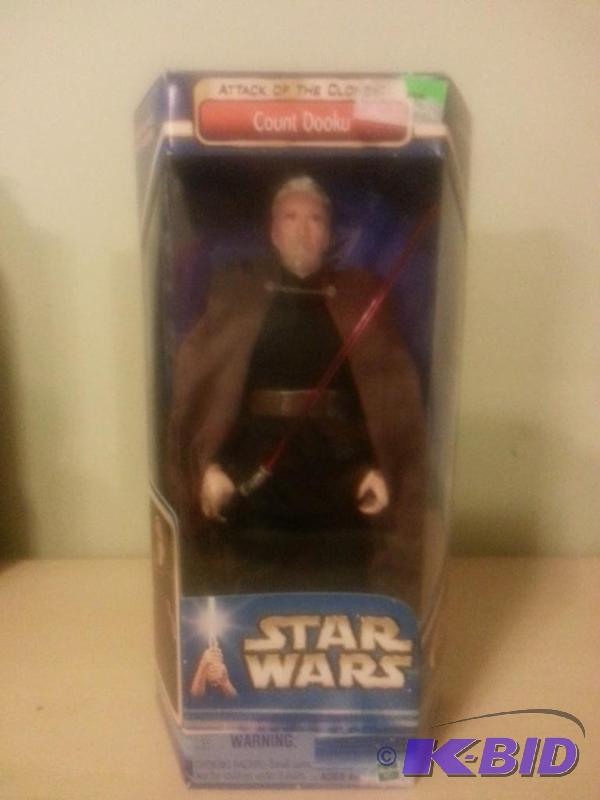 lot 149 image: Star Wars attack of the Clones 12 Inch Figure...