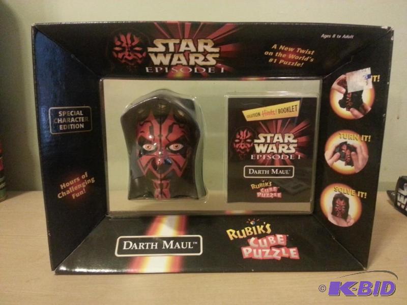 lot 15 image: Star Wars Episode 1. Darth Maul Rubiks Cube ...