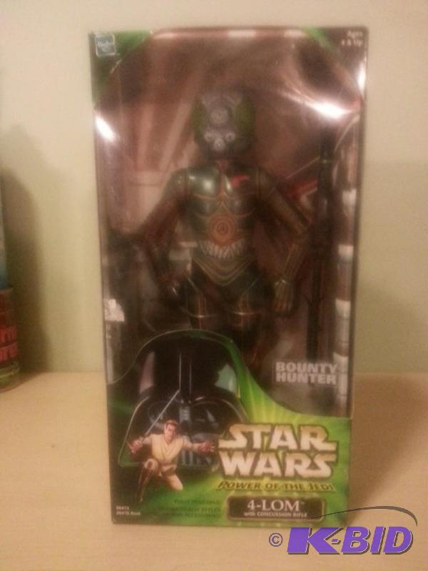lot 150 image: Star Wars Power of the Jedi 12 Inch Figure 4...
