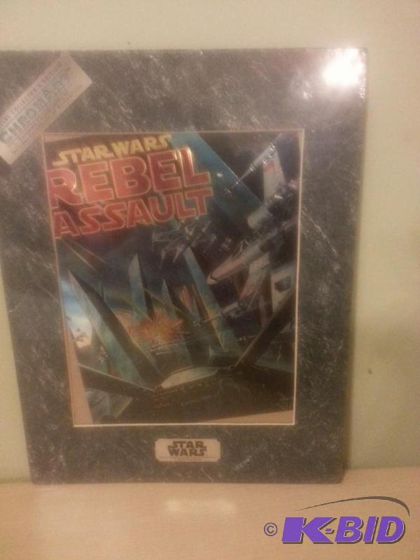 lot 152 image: Star Wars Chromart Rebel Assault. Comes with ...