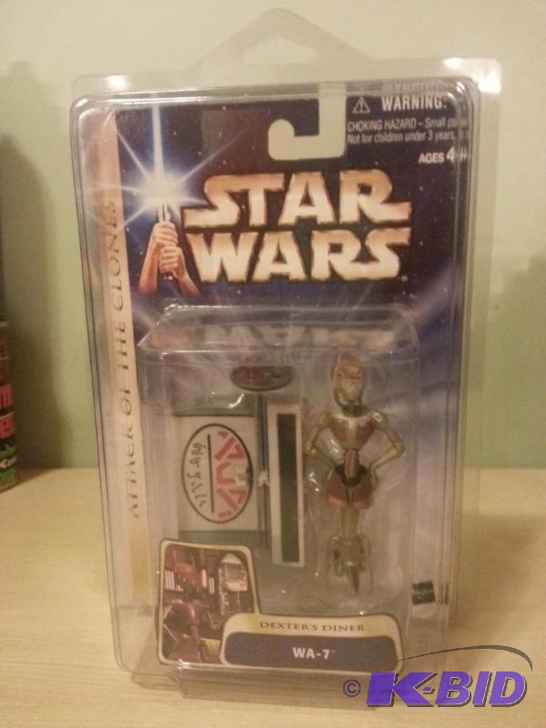 lot 170 image: Star Wars Attack of the Clones Figure WA-7. ...