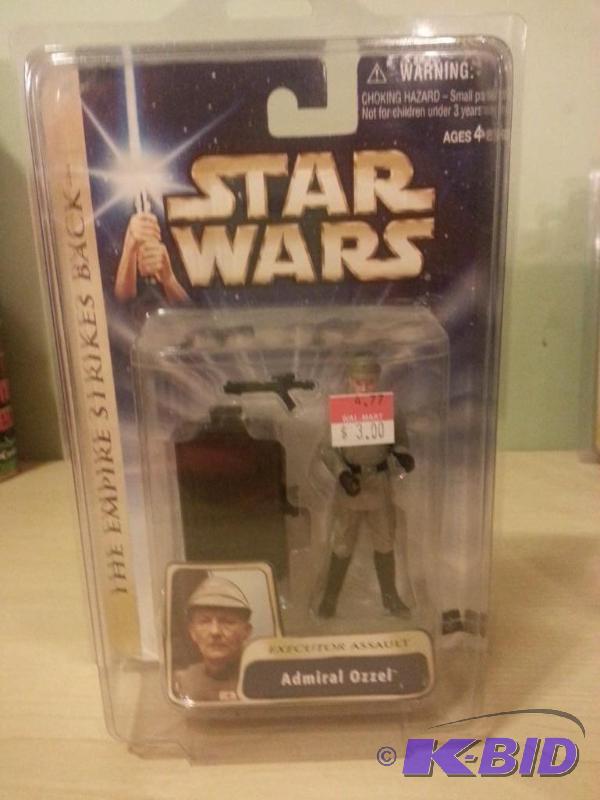 lot 171 image: Star Wars Figure Admiral Ozzel. Never been o...