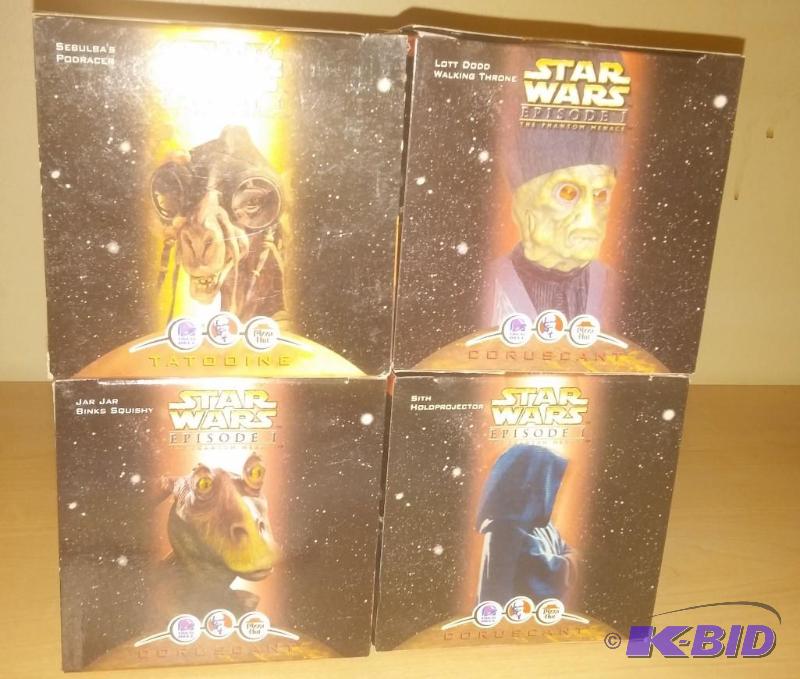 lot 182 image: Lot of 4 Taco Bell KFC Pizza Toys Tatooine ...