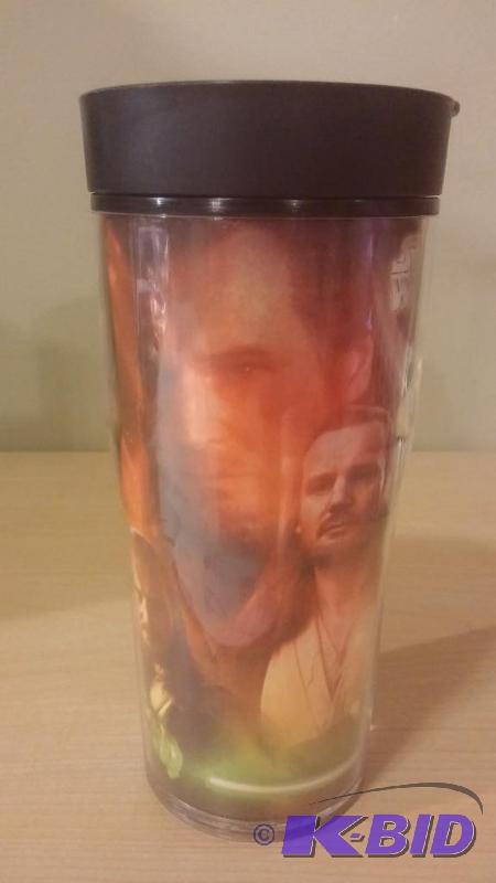 lot 195 image: Qui-Gon Jinn Travel Mug. Never been used...