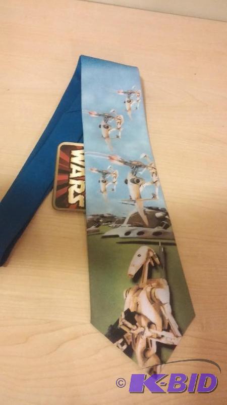 lot 30 image: Battle Droid Neck Droid Neck Tie. New with ta...
