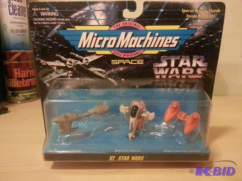 lot 4 image: Star Wars Micro Machines. VI Star Wars. Never...