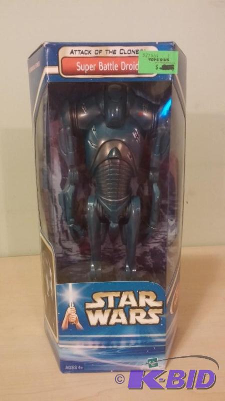 lot 47 image: Star Wars Attack of the Clones 12 inch figure...