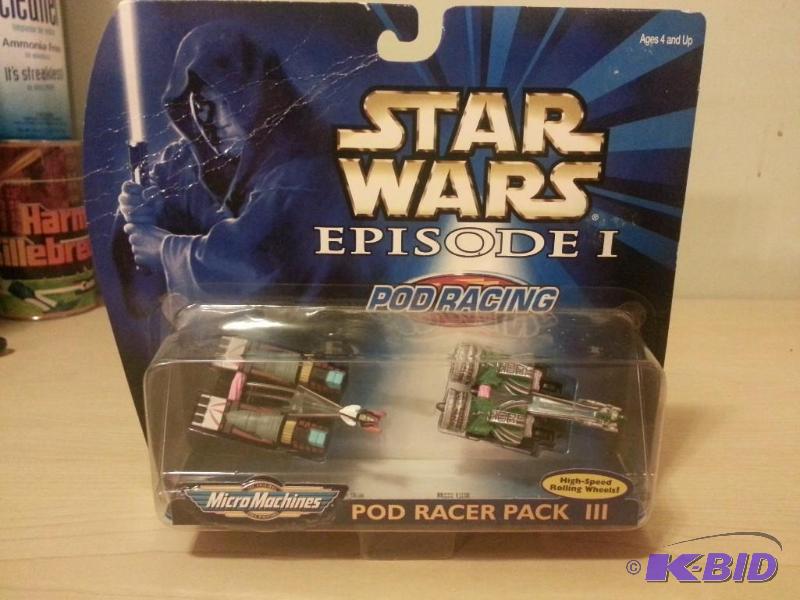 lot 5 image: Star Wars Episode 1. Micro Machines. Pod Race...