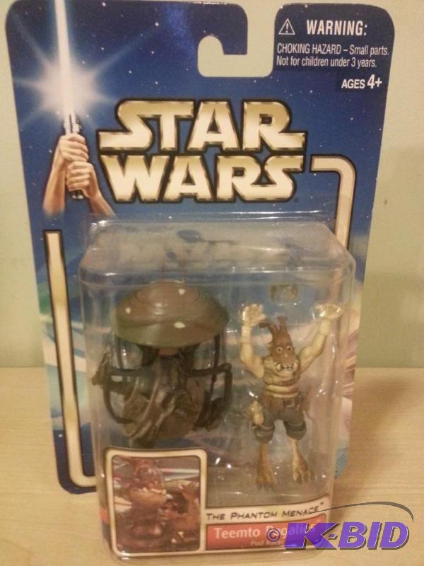 lot 56 image: Star Wars Phantom Menace figure. Teemto Pagal...