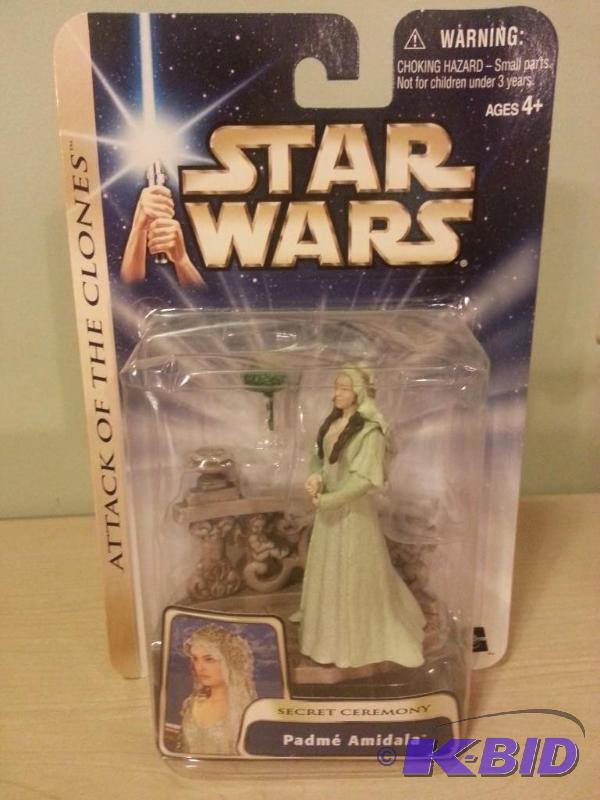 lot 57 image: Star Wars Attack of the Clones figure. Padme ...