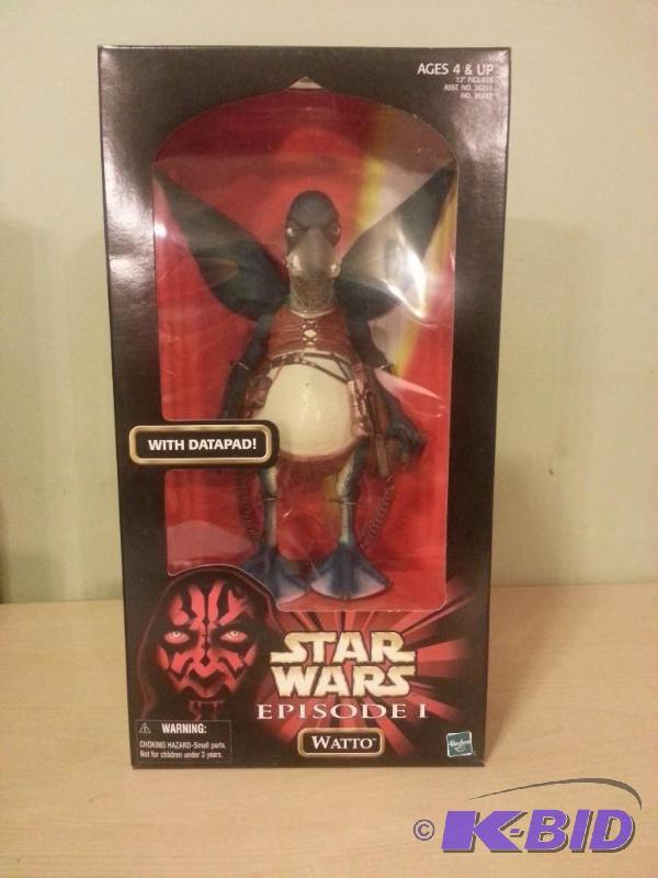 lot 67 image: Star Wars Episode 1 12 inch figure of Watto. ...