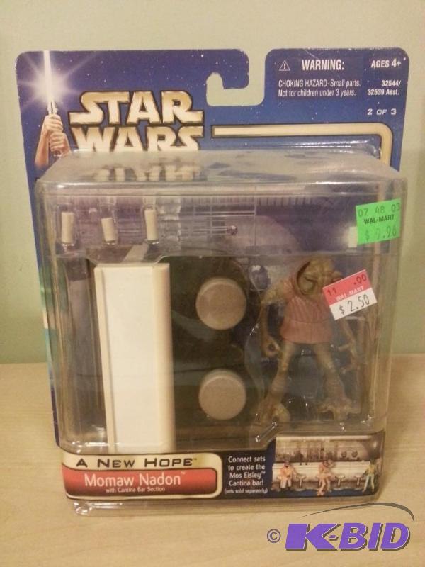 lot 73 image: Star Wars A New Hope Momaw Nadon with Cantina...