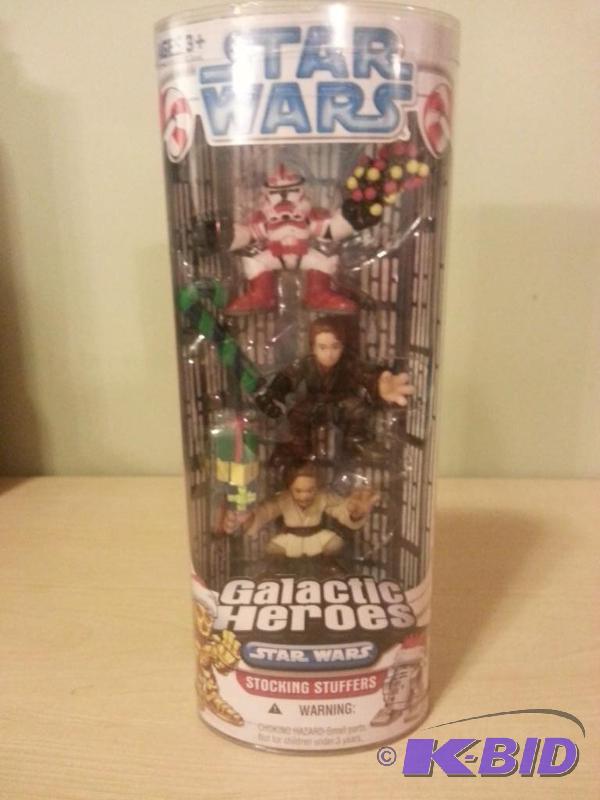 lot 93 image: Star Wars Galactic Heroes Stocking Stuffers f...