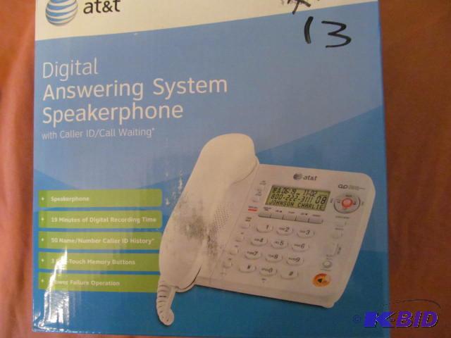 lot 13 image: Brand new in box, Digital answering system sp...