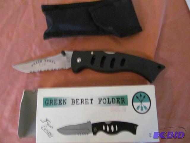 lot 41 image: Brand new in box, Green Beret Folder, Frost C...