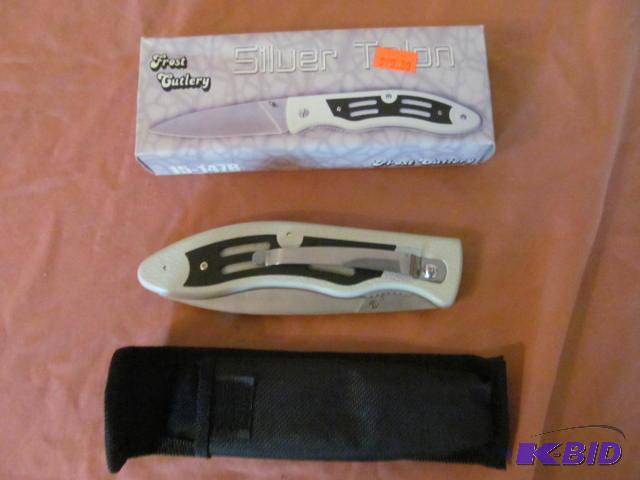lot 53 image: Brand new in box, Silver Talon Frost Cutlery ...