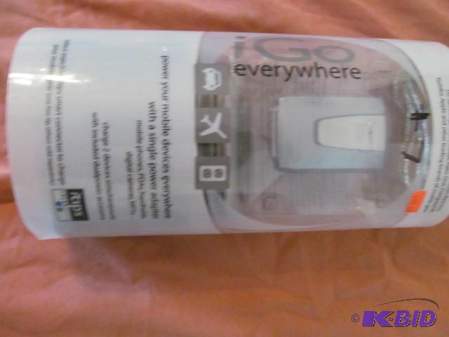 lot 7 image: Brand new in box, iGo everywhere power, power...