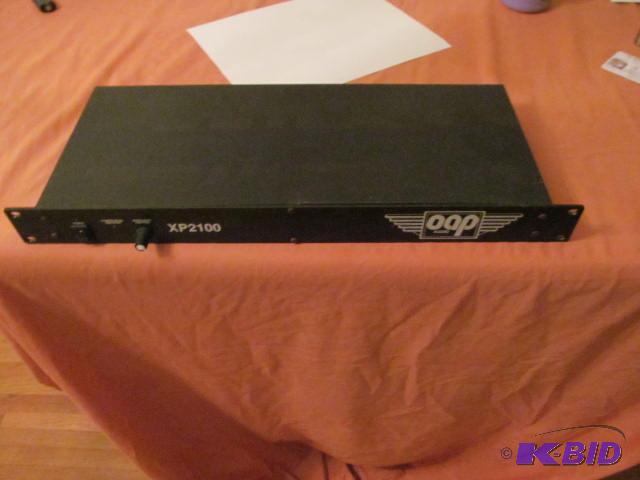 lot 73 image: OAP Audio Model XP 2100 Compressor, used , bu...