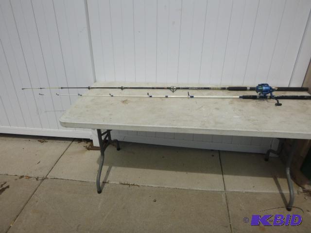 lot 112 image: Shakespeare Tiger Reel And 7 Tiger Rod and O...