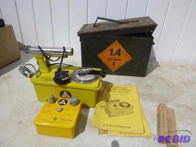 lot 136 image: Radiological Dosimeter Charger Model #750-5B ...