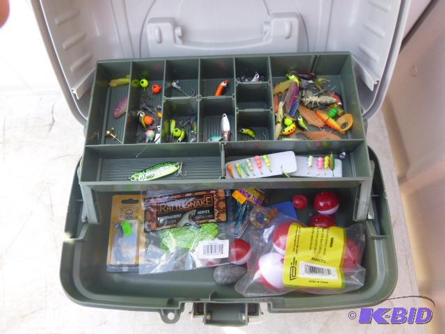 lot 84 image: Plano Tackle Box with Tackle...